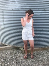 Load image into Gallery viewer, Ava Striped Romper