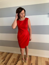 Load image into Gallery viewer, Rose Side Pleat Dress