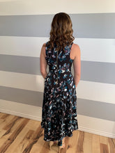 Load image into Gallery viewer, Watercolor Bouquet Hi-Lo Dress