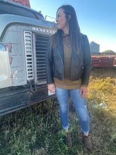 Load image into Gallery viewer, Rider Faux Leather Jacket