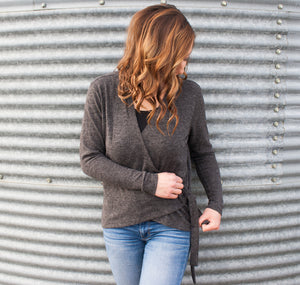 Ballerina Wrap Sweater